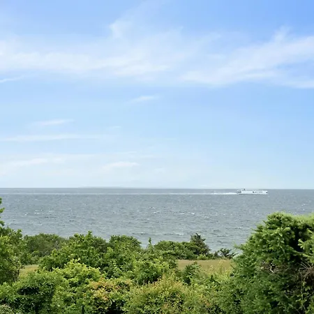 With Sea View On Helgenaes Casa de Férias Knebel